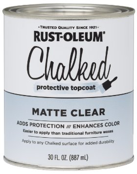 287722 Rust-Oleum Ultra Matte Interior Chalked Paint 30 oz, Clear