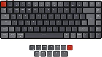 UK Keychron K3v2 Bluetooth RGB Optical Click Ultra-slim Aluminium Mac/PC 75% Keyboard