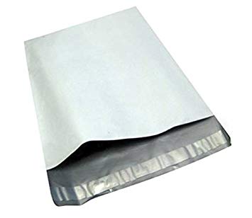 100 14.5x19 White Poly Mailers Shipping Envelopes Plastic Mailing Bags