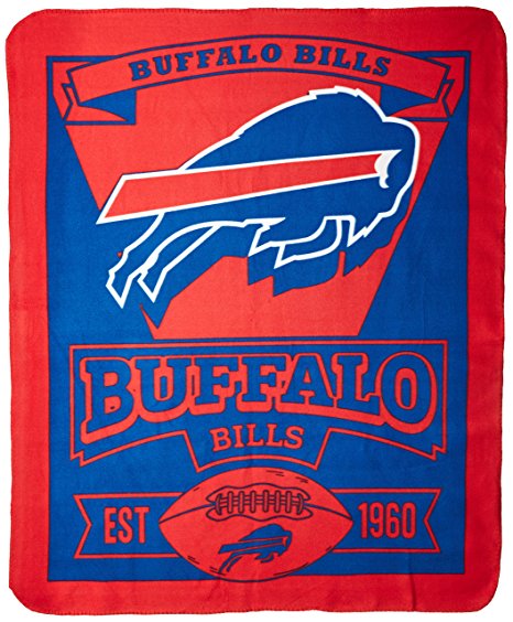 NFL Marque Printed Fleece Throw