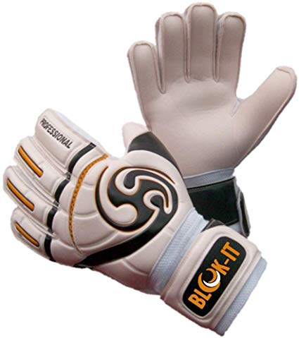Blok-IT Goalkeeper Gloves Goalie Gloves - Make The Toughest Saves-Secure and Comfortable Fit - Extra Padding, Reduced Chance of Injury