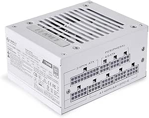 Lian-Li SP750 750W 80  Gold Certified Fully Modular SFX Power Supply Unit, White