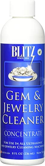 Blitz Gem & Jewelry Cleaner Concentrate (8 Oz) (1-Pack), 1 Pack, 8 Fl Oz