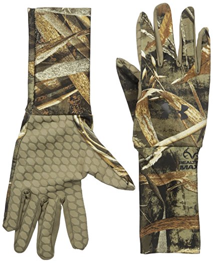 Under Armour Men's ColdGear Camo Liner Gloves