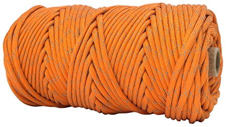 NEW - TOUGH-GRID 700lb Double-Reflective Paracord / Parachute Cord - Two Vibrant Reflective Strands for the Ultimate High-Visibility Cord - 100% Nylon - Made In The USA.