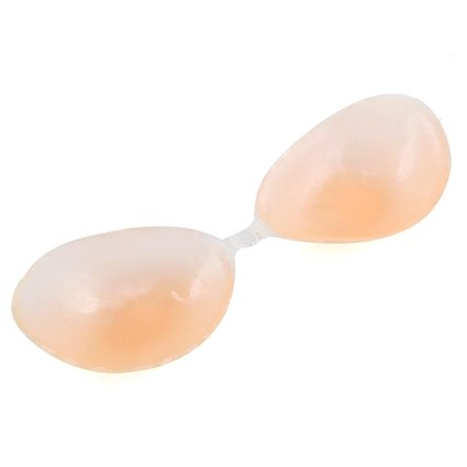 World Pride Self Adhesive Silicone Nude Color Backless Strapless Bra
