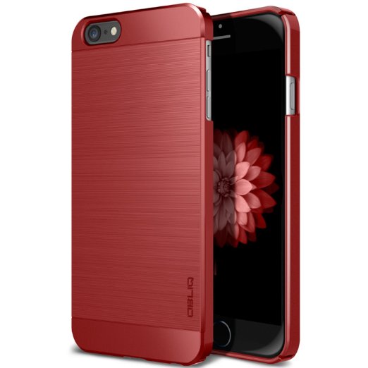iPhone 6S Plus Case, OBLIQ [Slim Meta] [Metallic Red] Premium Slim Fit Thin Armor All-Around Shock Resistant Polycarbonate Metallic Case for Apple iPhone 6S Plus (2015) & iPhone 6 Plus (2014)