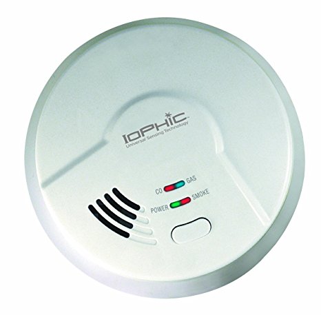 USI Electric MDSCN111 4-in-1 Universal Smoke Sensing Technology Hardwired Smart Alarm