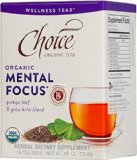 Choice Organic Teas Tea Bag Mental Focus 16 Count