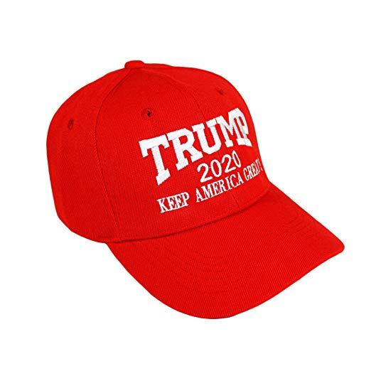 Bingoo Trump 2020 Keep America Great Embroidery Campaign Hat USA Baseball Cap