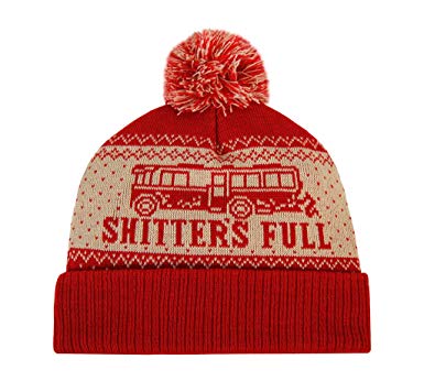 Ripple Junction Christmas Vacation Shitter's Full Pom Beanie