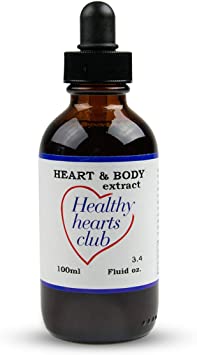 Heart and Body Nutritional Supplement Extract– All Natural and Organic Blend Boosts Metabolism, Immune Function and Cardiovascular Health with Motherwort, Mistletoe and Cayenne Pepper, 100 milliliter