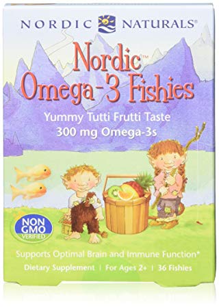 Nordic Omega-3 Fishies, 36 Fishies 2-pack