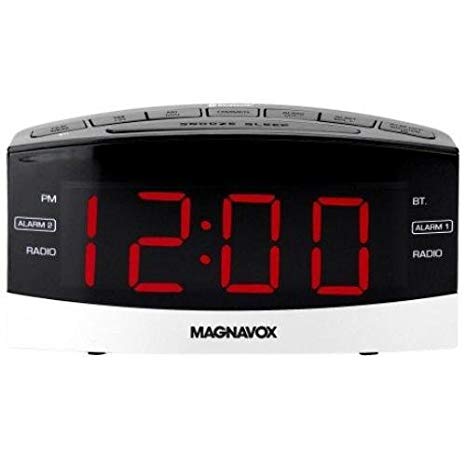 Magnavox MR41806BT Dual Alarm Digital Clock Radio