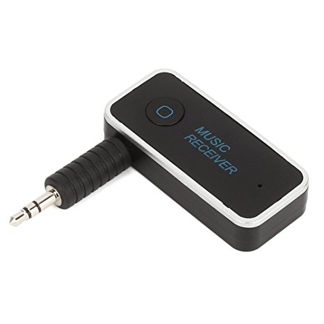 Pumpkin Bluetooth 4.1 Music Receiver AD2P Wireless Audio Adapter Hands-free Calling Bluetooth Receiver for Home Car Audio Music Streaming Sound System and iPhone Samsung Android Smartphone