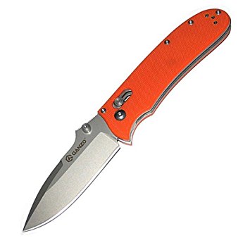 Ganzo G704 Folding Knife Camping Knife Hunting Knife EDC Pocket G10 Handle.