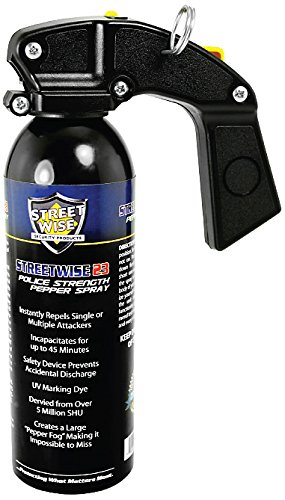 Streetwise Security Products Police Strength Streetwise 23 Pepper Spray, 16-Ounce, Pistol Grip