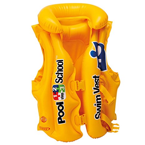 Intex 58660EU - Deluxe Pool School Swim Vest Buoyancy Jacket (3-6 years)