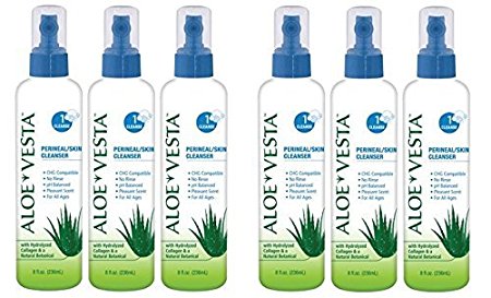 Aloe VestaÂ® Perineal/Skin Cleanser , 8 oz Bottle - Pack of 6