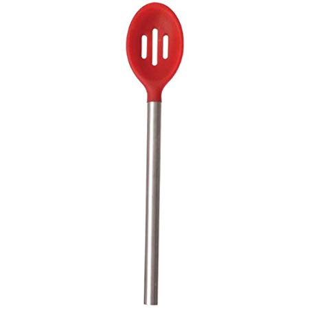 Tovolo Silicone Slotted Spoon - Candy Apple