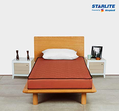 Sleepwell Starlite Glamour Extra Firm Bonded Foam Mattress (72*35*5)