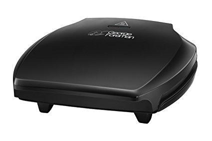 George Foreman Family 5-Portion(510 sq cm plate) Grill 23420 - Black