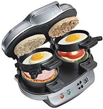 Hamilton-Beach 25490C Dual Breakfast Sandwich Maker