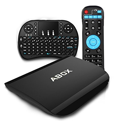 Android TV Box 2 GB RAM 16GB ROM,ABOX A3 Android 6.0 TV Box With Newest Amlogic Octa-Core,Support 4K Ultra HD TV,H.265 with mini keyboard