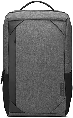 Lenovo 15.6" Laptop Urban Backpack B530, Fits Up to 15.6-Inch Laptops, Water-Repellent Material, Padded PC Compartment, Anti-Theft Pocket, On-The-Go Charging, GX40X54261, Charcoal Grey