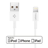 Lightning Cable Spigen Ultra Compact Connector Head 33FT LONG C10LS Apple MFi Certified Lightning to USB Cable Charger iOS 9 Compatible for iPhone 6S6S Plus66 Plus5S55CiPad MiniAir - C10LS SGP11575