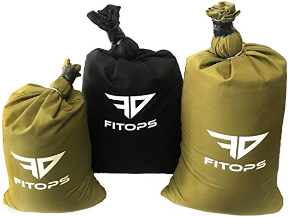 Fit-Ops Alpha Sand Bags - Handle-Less Exercise Weight Fitness Sandbags