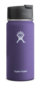 Hydro Flask Vacuum Insulated Stainless Steel Water Bottle, Wide Mouth w/Hydro Flip Cap