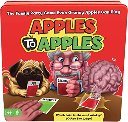 Apples to Apples Card Game Party Box Deluxe Metal Case [Amazon Exclusive]