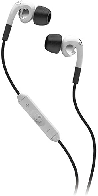 Skullcandy Fix in-Ear Headphones w/Mic3 White/Chrome, One Size