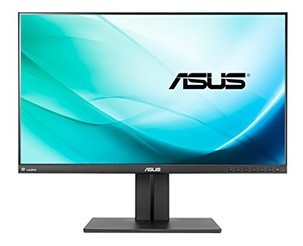 ASUS PB258Q 25 inch IPS Professional Monitor (2560 x 1440, Display Port, HDMI, DVI, VGA, TUV Certified) - Black