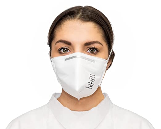 FFP2 mask, N95 mask - 10PK disposable face Mask, FFP2 face mask UK certified, EN149:2001 + A1:2009 face mask, FFP2 face masks UK offering up to 99.99% filtration protection. Dust mask, N95 face mask.