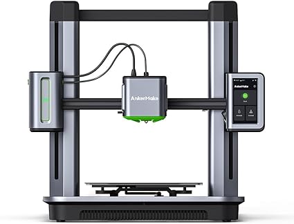 AnkerMake M5 3D Printer, High-Speed, Speed Upgraded to 500 mm/s, Fast Mode, Smooth Detail, Intuitive Control, Error Detection with AI Camera, Auto-Leveling (Renewed)