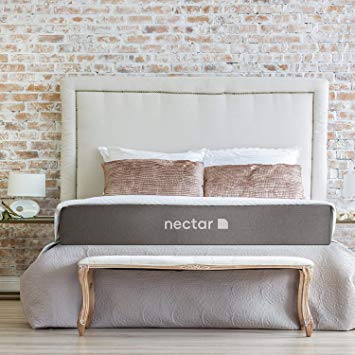 Nectar TwinXL Mattress   2 Free Pillows - Gel Memory Foam - CertiPUR-US Certified - 180 Night Home Trial - Forever Warranty