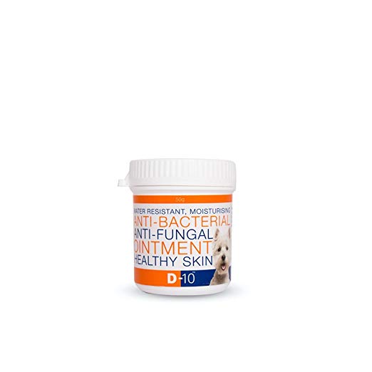 D-10 Anti-Fungal/Anti-Bacterial Dog Ointment, 50 g