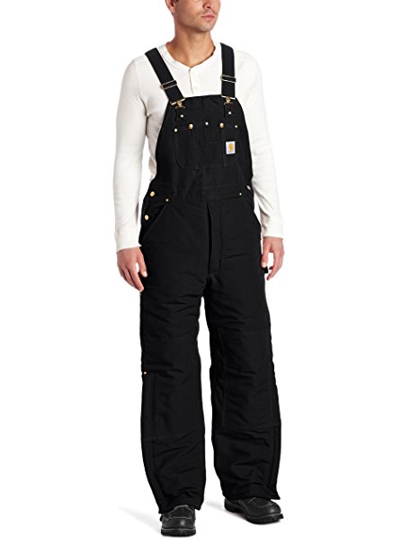 Carhartt Men's Quilt Lined Duck Bib Overalls R02