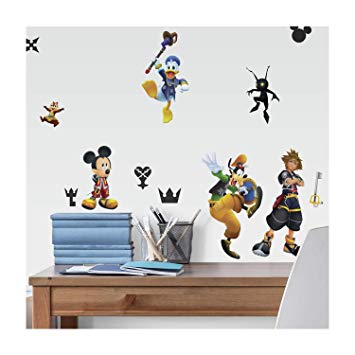 RoomMates Kingdom Hearts Peel And Stick Wall Decals