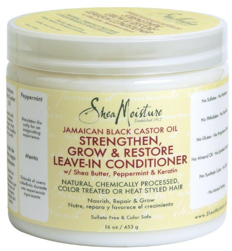 SheaMoisture Jamaican Black Castor Oil Reparative Leave-In Conditioner - 16 oz - 2 pk