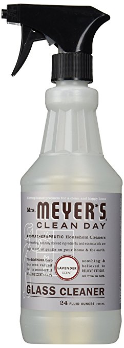 Mrs. Meyer's Glass Cleaner, Lavender, 24 Fluid Ounce