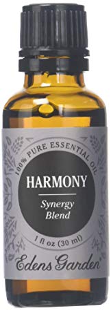 Edens Garden Harmony 30 ml 100% Pure Therapeutic Grade GC/MS Tested (Lavender, Cedarwood, Moroccan Rosemary, Clary Sage, Sweet Marjoram, Geranium, Chamomile)