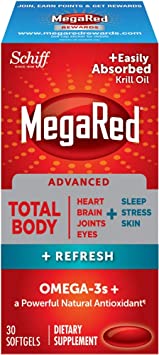 MegaRed Advanced Total Body Refresh Omega - 800mg 30 ea