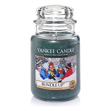 Yankee Candle Large Jar Candle, Bundle Up