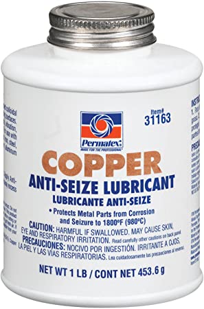 Permatex 31163 Copper Anti-Seize Lubricant, 1 lb