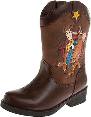 Disney Pixar Toy Story Woody Kid's Cowboy Western Boots (Toddler-Little kid)