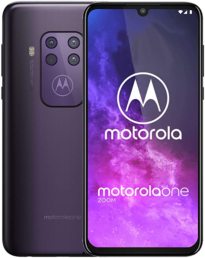 Motorola One Zoom | Unlocked | GSM only | 4/128GB | 48MP | 2019 | Purple