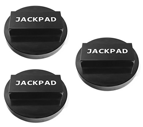 DEF 3 pcs Aluminum Jack Pad Anodized Black Durable for BMW MINI COOPER